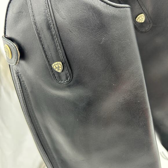 Ariat Heritage Contour Field Zip Equestrian Riding Boots Regular Tall Kids Sz 3 - Picture 11 of 16